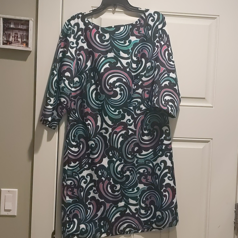 Whimsical print dress